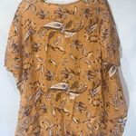 Davi & Dani NWT  Floral/Stripe Top Women’s Medium Photo 2