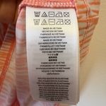 Michael Kors Strappy Tank Top Gold Metal Logo Detail Women’s Size Small Orange Photo 9