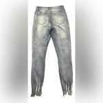 Missguided  Sinner High Rise Distressed Skinny Jeans Raw Hem Size 6 Photo 1