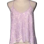 The Impeccable Pig  small womens sleeveless v neck lavender lined dressy tank top Photo 0