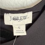 NWT J. Crew Factory Sz S Sleeveless Button Back Shell Tank Top Black BY429 Photo 6
