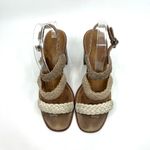 Frye  Amy Braided Leather Block Heeled Sandals Women's 9 US Photo 4