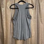 PINK - Victoria's Secret PINK Victoria’s Secret gray and rosegold/silver bling crest tanktop, size S EUC Photo 3