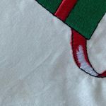 Rafaella VTG  Shirt Sz L Cute Cats Holiday Christmas White Embroidered Button Up Photo 7