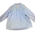 Route 66 Denim Shirt Womens 2XL Blue Embroidered Snowman Christmas Vintage 90s Size undefined Photo 2