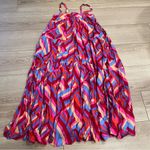 Abel the label NWT  Blouson Geometric Sleeveless Rayon Maxi Dress Size XS Photo 5