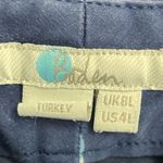 Boden Navy Blue Slim Straight Cotton Chino Pants Preppy Casual Pant Size 4 Long Photo 5