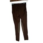 SANTINY Brown Riding Breeches Equestrian Style Pants Pockets Women's Size M Size M Photo 3