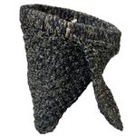 Vintage Lurex Black and Gold Macrame/Crochet Clutch Photo 6