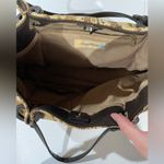 Brown tweed shoulder bag Photo 7