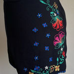 Xhilaration  Black Elastic Waist Skirt Size XXL Photo 0