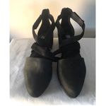 Eileen Fisher “Bovery” Black Suede Strappy Shoes Photo 7