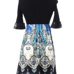 Bebe 90’s cutout paisley print dress Photo 2