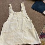 Vera & Lucy  white overall mini dress M Photo 3
