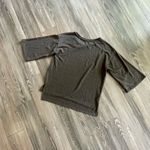 Grey 3/4 wide sleeve top Gray Size M Photo 1