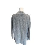 Marine layer  - Birdseye Cardigan in Black/White Contrast Gray Sweater Sz M Photo 5