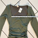 Windsor Olive Green Long Sleeve Dress Photo 7