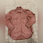 BLANK NYC  Women's Brown Faux Leather Jacket Photo 2