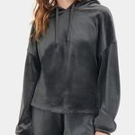 UGG Belden Velvet Fleece Hoodie Ink Black Photo 0