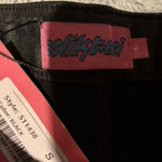 Edikted Black  Skirt Leather Photo 4