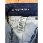 American Eagle  Denim Shorts Distressed Rips Cuffed Hem Dark Wash‎ size 2 Photo 6