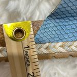 CL by Laundry  Women's Sandals in Blue with Textured Strap Photo 14