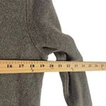 Loft Women's Size Medium Green Gray V Neck Soft Babydoll Sweater Photo 7