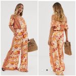 Free People NWT  Carmen Off-the-Shoulder Jumpsuit Photo 4