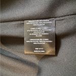 Badgley Mischka black chiffon dress with loop sash (12) - has flaws Photo 3