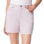 Gloria Vanderbilt  Amanda Short Lavender Kiss Size 16 Short Length High Rise NWT Photo 0