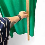 Jigsaw Colorblock 100% Silk Tunic Blouse Dress Shift Size Medium Green Photo 6