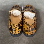 & Other Stories & Other Stories Premium Hairy Leather Loafers Cow Print Beige Dark Size 9.5 40EU Photo 2