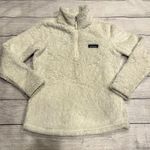 Patagonia Los Gatos 1/4 Zip Jacket Quarter Zip Fleece Pullover Size XS White Photo 0
