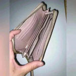 Michael Kors  light‎ pink monogram wallet wristlet Photo 2