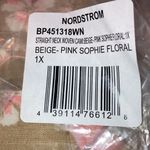 BP Nordstrom Linen Blend Floral Sophie Top NWT Flowers Cropped Photo 4