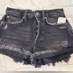 Free People #121 NWT  Lasso Short in Washed Black Photo 5