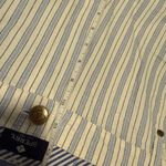 Sperry  Blue and White Bermuda Shorts with Pinstripes Photo 5