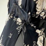 90s vintage floral lingerie gown Black Size L Photo 2