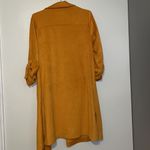 Marc New York  Andrew Marc S poly spandex blend blazer duster suede feel Photo 3