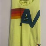 Aviator Nation , Neon Yellow Tank Top Photo 3