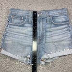 Madewell ‎ Perfect Jean Shorts Women 27 High Waist Cuffed Hem Festival Chic Beach Photo 4
