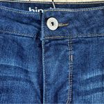 Hippie Laundry  Women's Ripped Mid Rise Midi Denim Shorts Photo 2