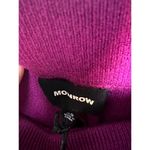 Monrow Purple Supersoft Sweater Knit Flare Pants NWT Sz. XS Photo 4