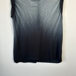 Feel the Piece  Terre Jacobs Ombre Sleeveless Top Gray Black Size Small Minimal Photo 4