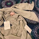 Show Me Your Mumu Lauren Tie Maxi Dress in Deep Sage Chiffon $148 NWT XXL Photo 11