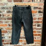 Abercrombie & Fitch Abercrombie Black Mom High Rise Straight Jeans, 28 Short Photo 4