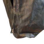 Jessica London Plus Size Zip Front Leather Jacket Photo 4