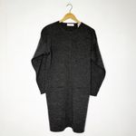 Lord and Taylor  Merino Wool Vintage Long Sleeve Sweater Gray Dress Size Medium Photo 2