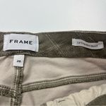frame denim FRAME Le Crop Mini Bootcut‎ Jeans Pant Tan Mid Rise Womens Size 28 Stretch Photo 3