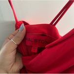 Halston Sybil Gown in Flame Red Size 4 Photo 2